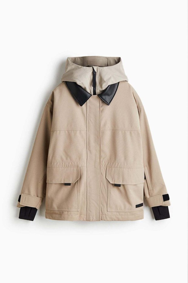 Collared ski jacket with ThermoMove™