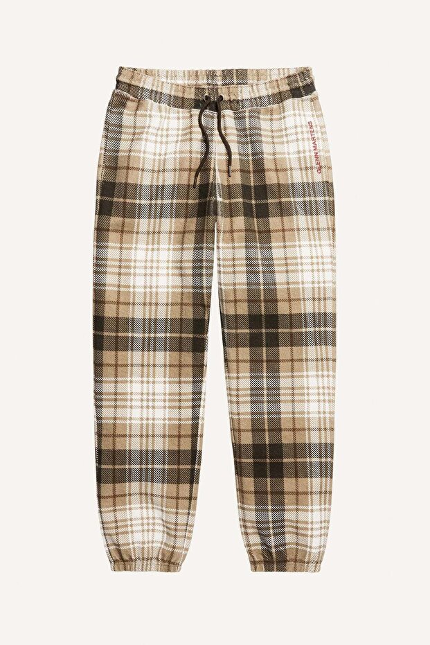 Checked sweatpants - 5