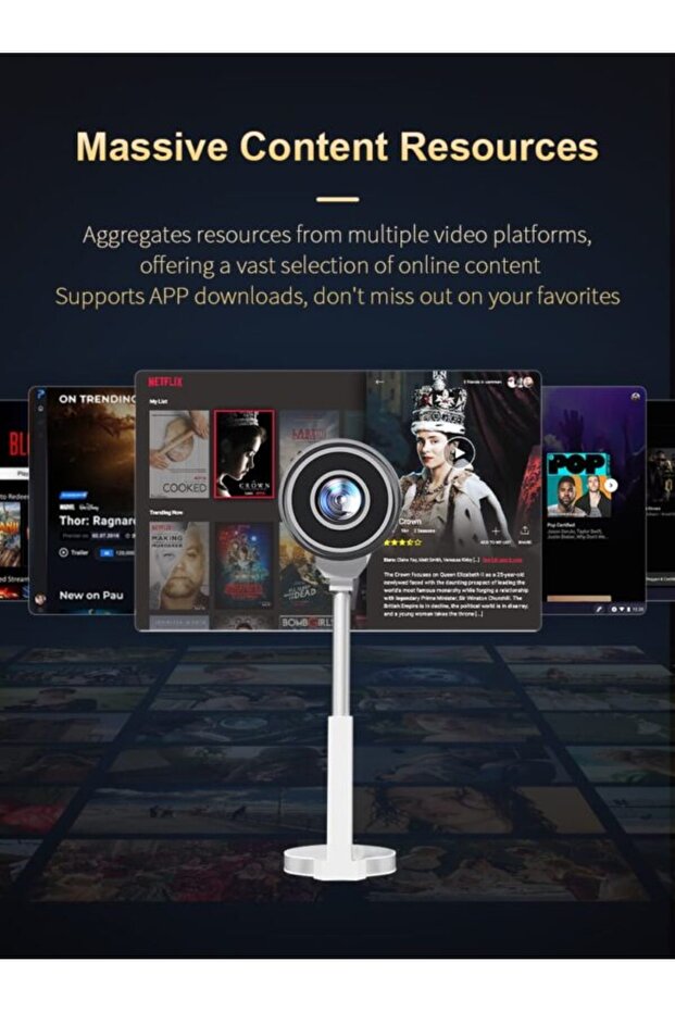 جهاز عرض LCD بفلتر مع حامل مخفي - 2