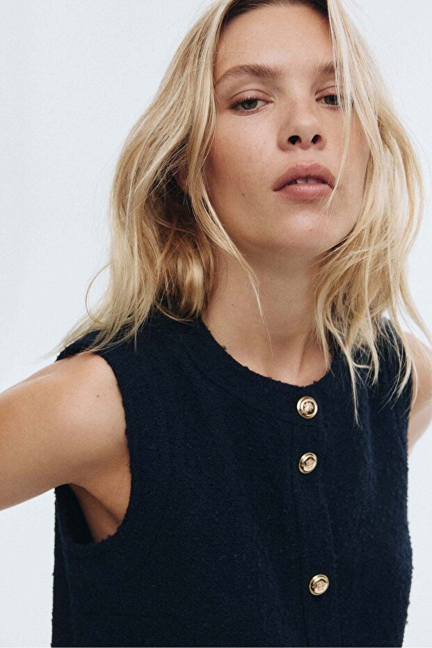 Bouclé dress