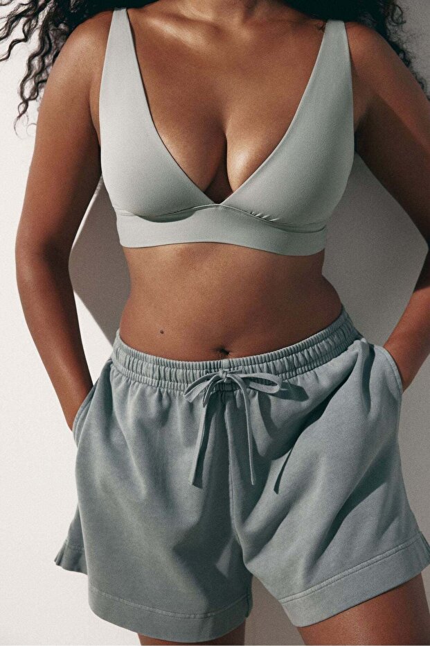 حمالة صدر مبطنة من الألياف الدقيقة الناعمة - 6