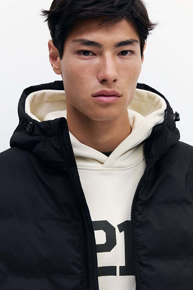 سترة منتفخة مقاومة للماء بمقاس عادي - 2