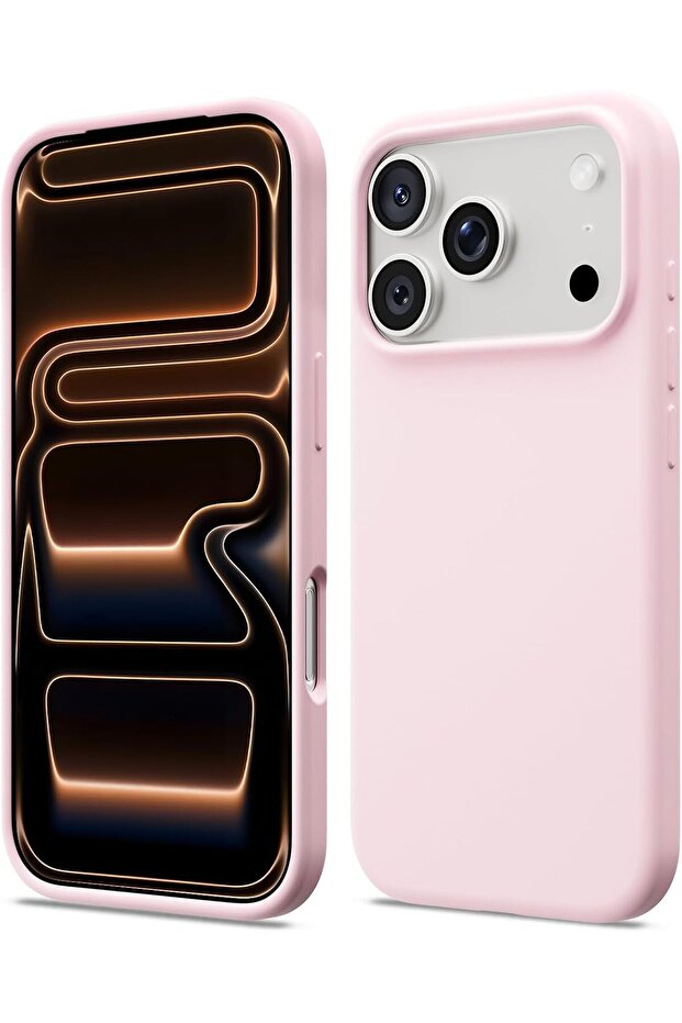 Liquid Silicone Case for iPhone 17 Pro (Pink)