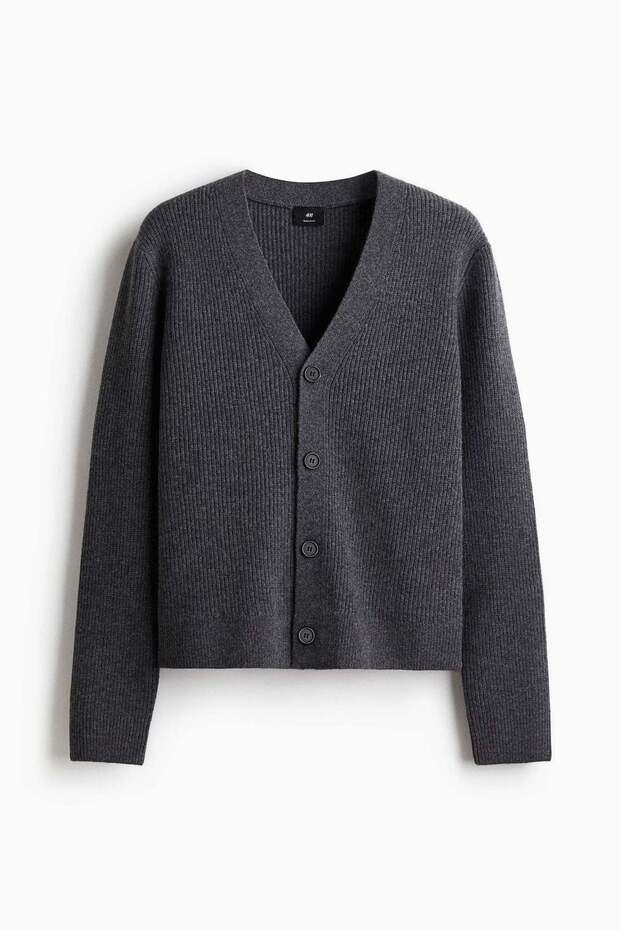 Regular Fit Wool cardigan