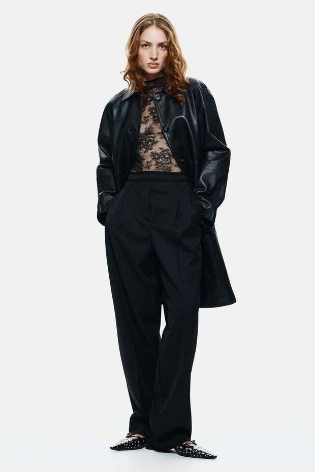 بنطلون من مزيج الصوف - 1