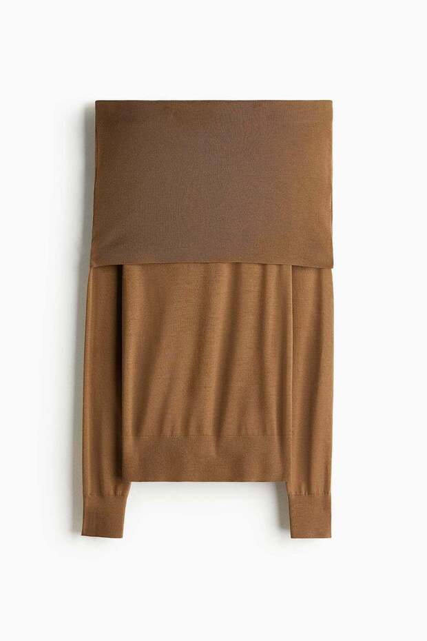 Off-the-shoulder wool top - 5