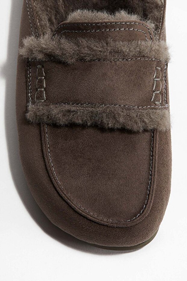 Warm-lined slippers - 3