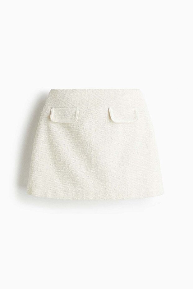 Bouclé skirt