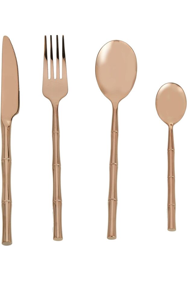 24-PIECE FLATWARE CUTLERY SET FOR 6 PEOPLE