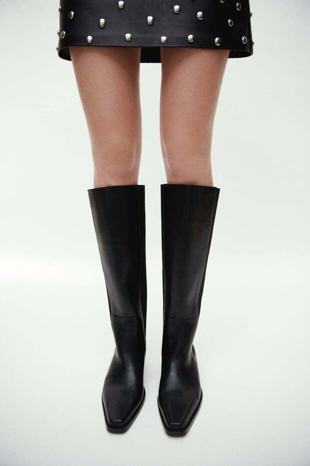Knee-high boots