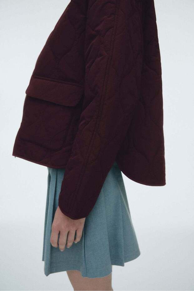 سترة مبطنة كبيرة الحجم - 5