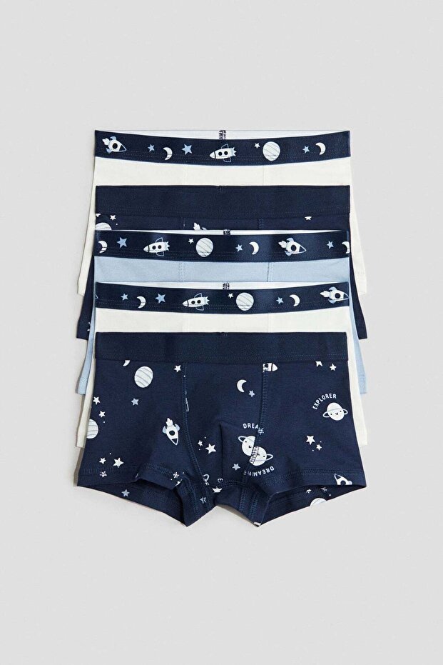 5-pack cotton trunks - 3