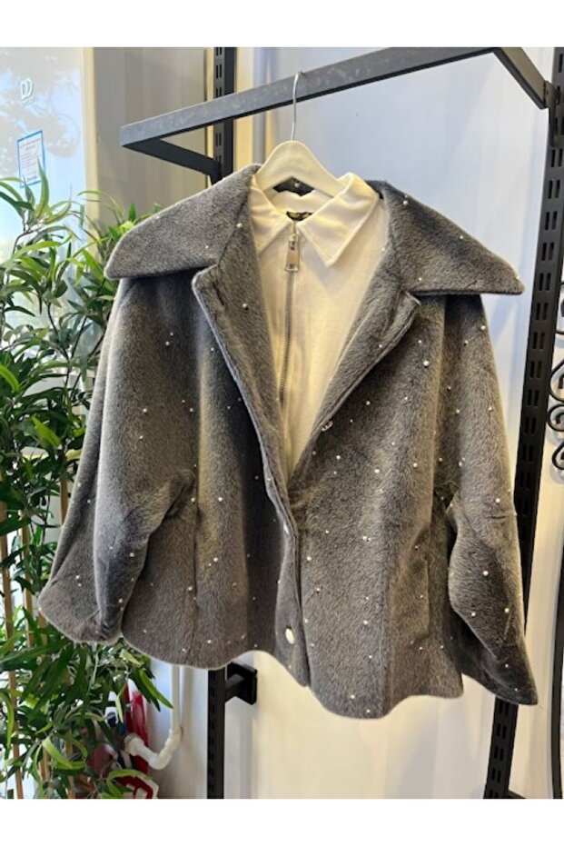 KADIN İNCİLİ CEKET - 2