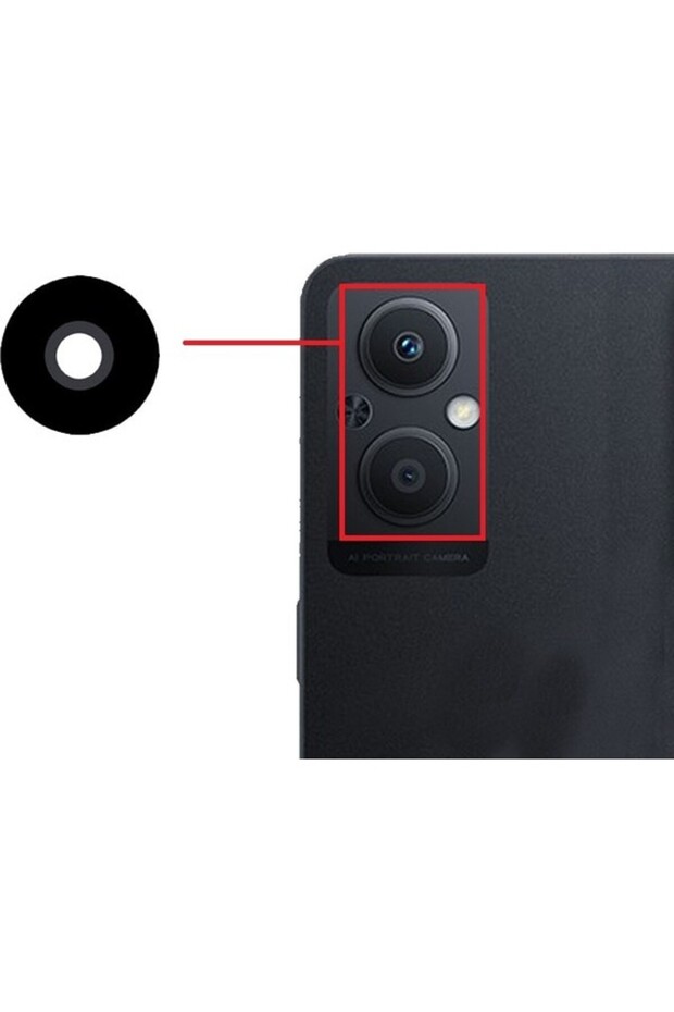 Oppo A96 Camera Lens Glass Cph2333 Multicolor