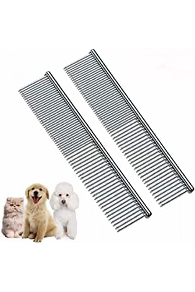 مشط العناية بالحيوانات الأليفة (صغير) - 2