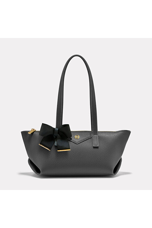 Women's Gray Shoulder Bag - Lily Tote Bag