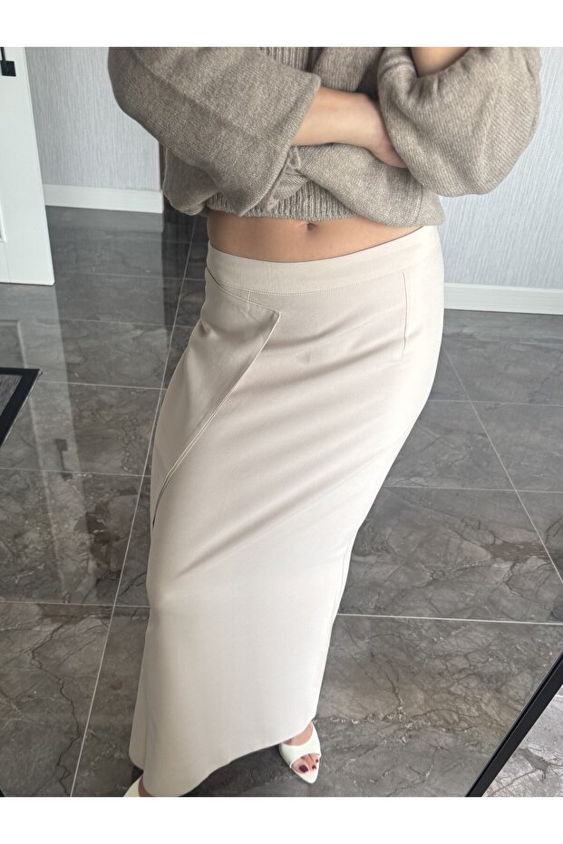Bej Uzun Etek - 9