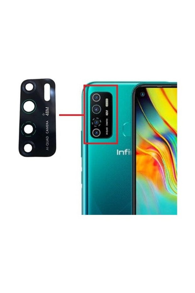 Infinix Hot 9 Pro Camera Lens Glass X655F X655C X655D Multi Color