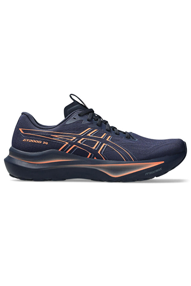 Gt-2000 14 men's navy blue orange running shoes 1011c056-401