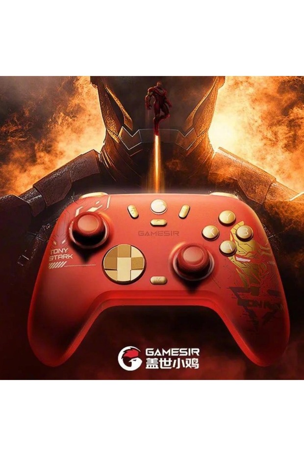 Nova 2 Lite Hall Effect 2.4g Wireless Controller Iron man Edition Switch 2, Windows PC, Android ,Ios - 2
