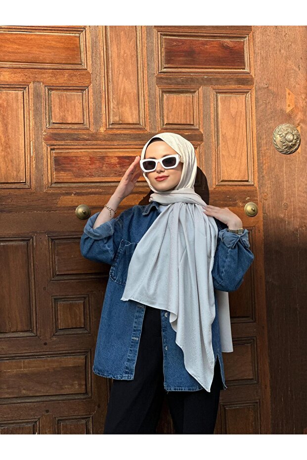 Premium Pattern Silky Jacquard Shawl