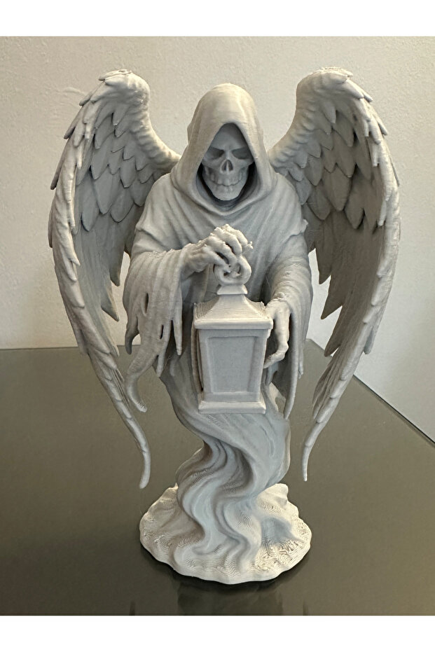 Kanatlı Mistik Azrail figürü 3D - 1