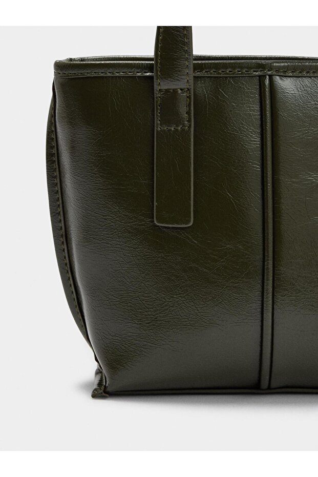 Çapraz Askılı Tote Çanta - 2