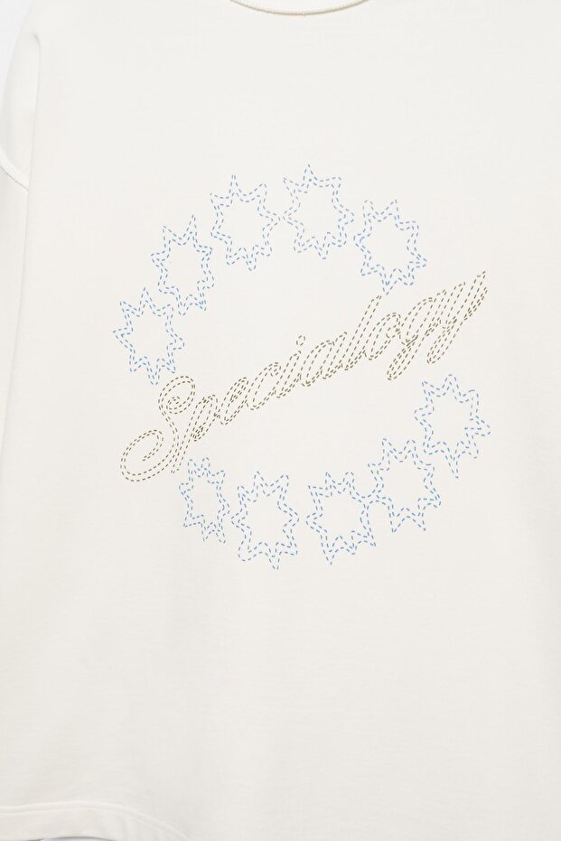 Boxy kesim t-shirt - 8