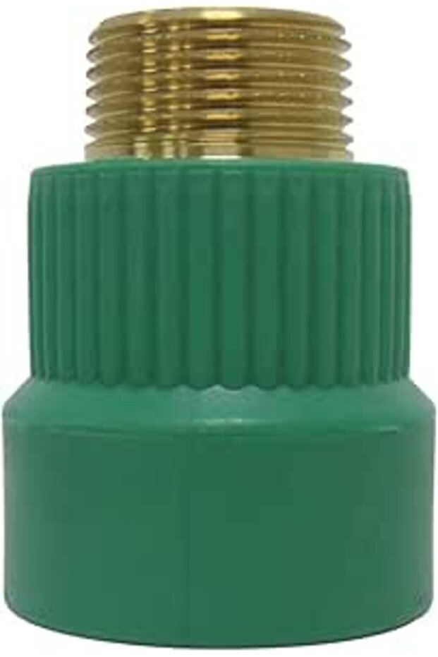 High Pressure PPR Pipe and Fittings for Hot and Cold Water (20MM x 3/4INCH, Male Socket)