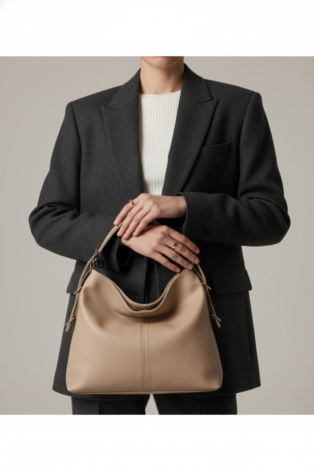 Women's Elegant Flap Casual Hand and Shoulder Bag