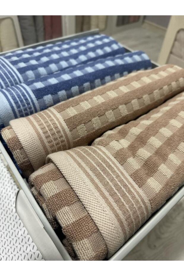 Plus Indigo - Bej Best Set Hamam Seti - 2