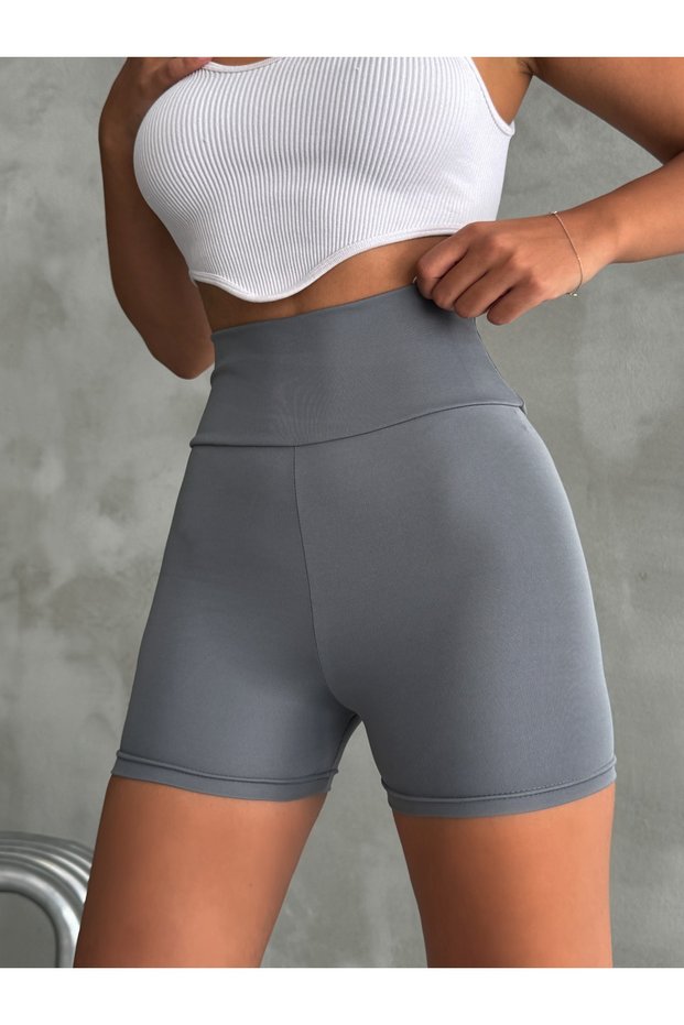 Women's Smoked Shaping / Sculpting Super Mini High Waist Leggings
