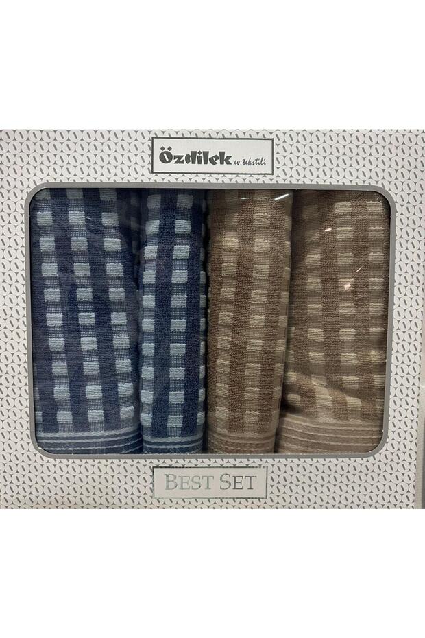 Plus Indigo - Bej Best Set Hamam Seti - 1