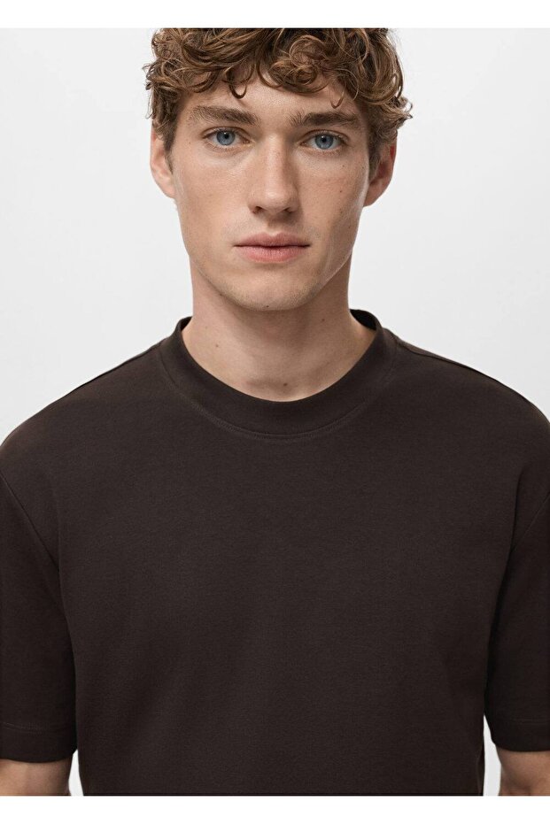 Medium weight regular fit tişört - 5