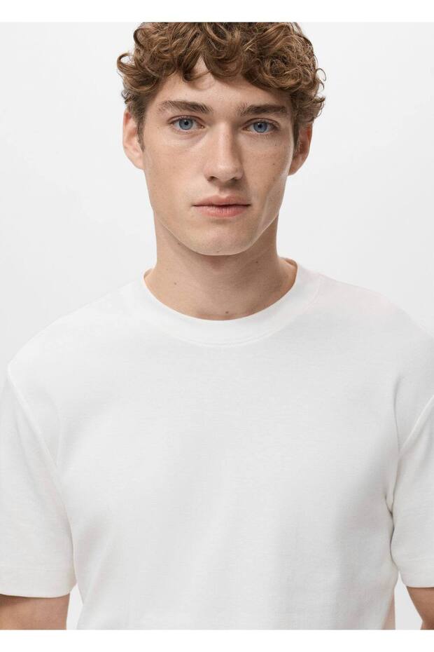 Medium weight regular fit tişört - 6