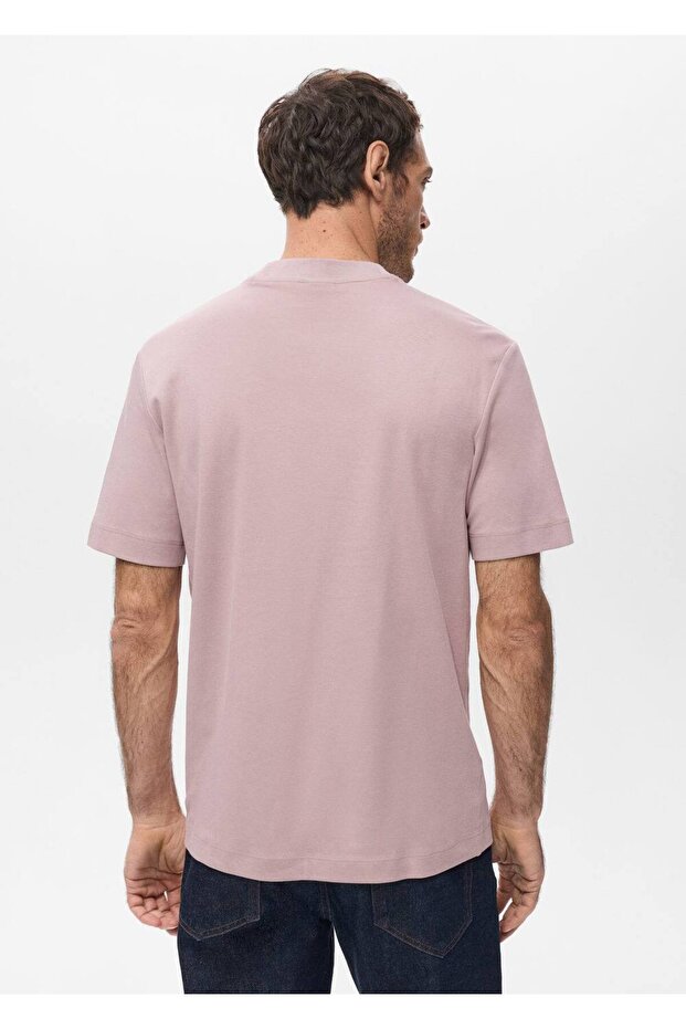 Medium weight regular fit tişört - 4