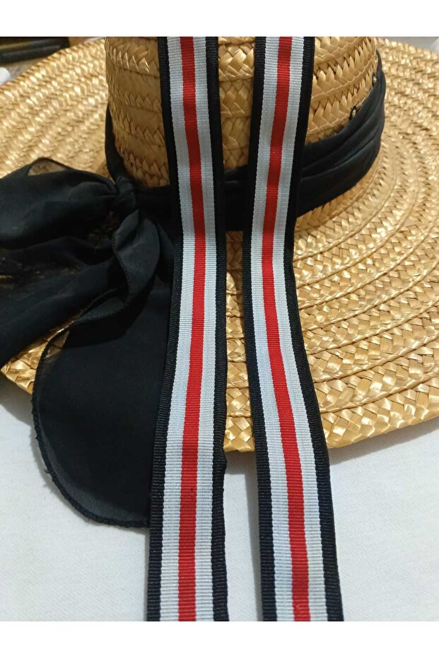 Black Red White Striped Pattern Tracksuit Edge Stripe