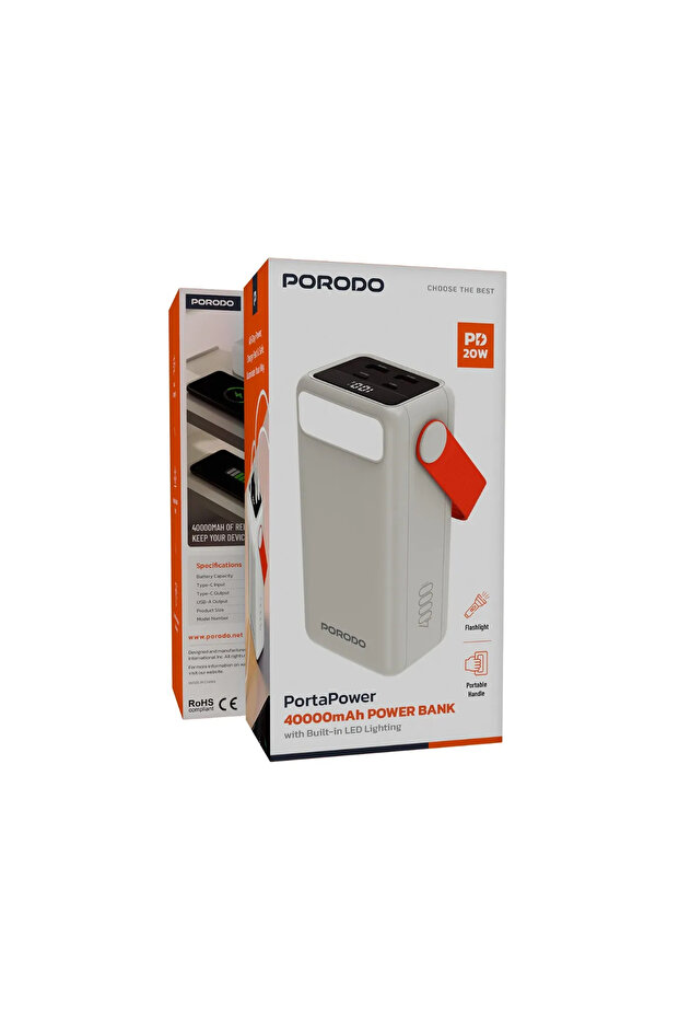 22.5W 40000Mah Powerbank - White