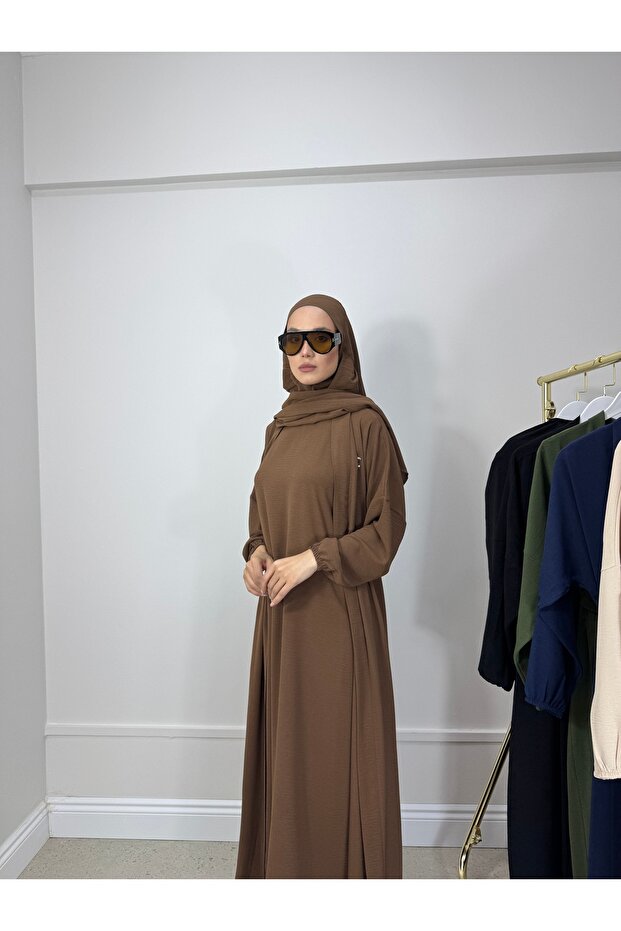 Sufle Hediyeli Elbiseli Umre Feracesi - 7