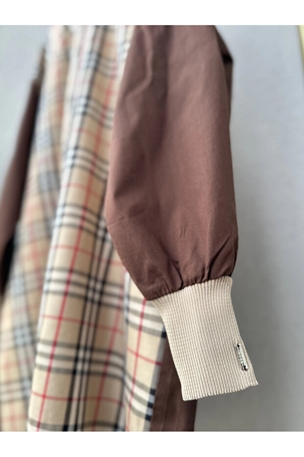 Desenli Oversize Gömlek - 3