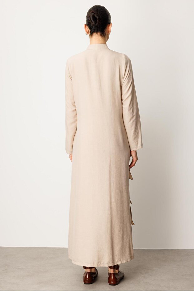 Volan İpekçe Kap Ferace-Taş - 7