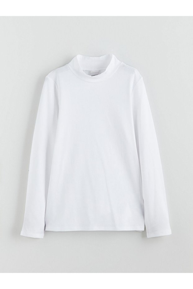Vision New Season Half Turtleneck Girls' T-Shirt