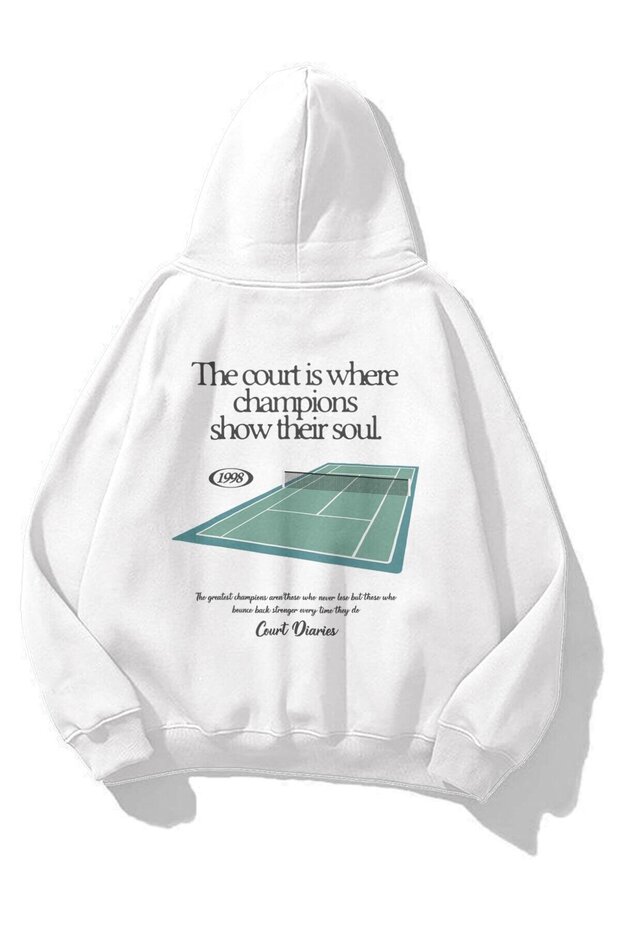 Women's the Court Sweatshirt White