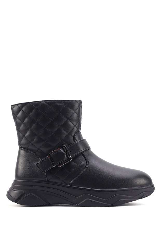 SYLVAINE-KRK-INT 3PR Siyah Kız Çocuk Bot - 1