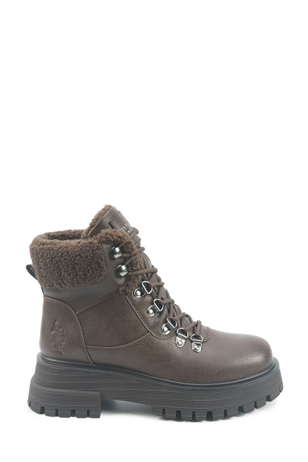 Dolphin 5Pr Brown Women's Worker Boots