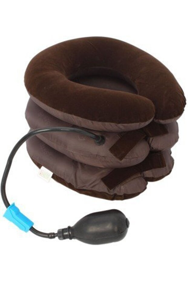 Inflatable Cervical Collar Neck Traction Pillow (3-Layer)