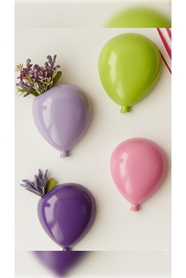 DEKORATİF BALON SAKSI - 1