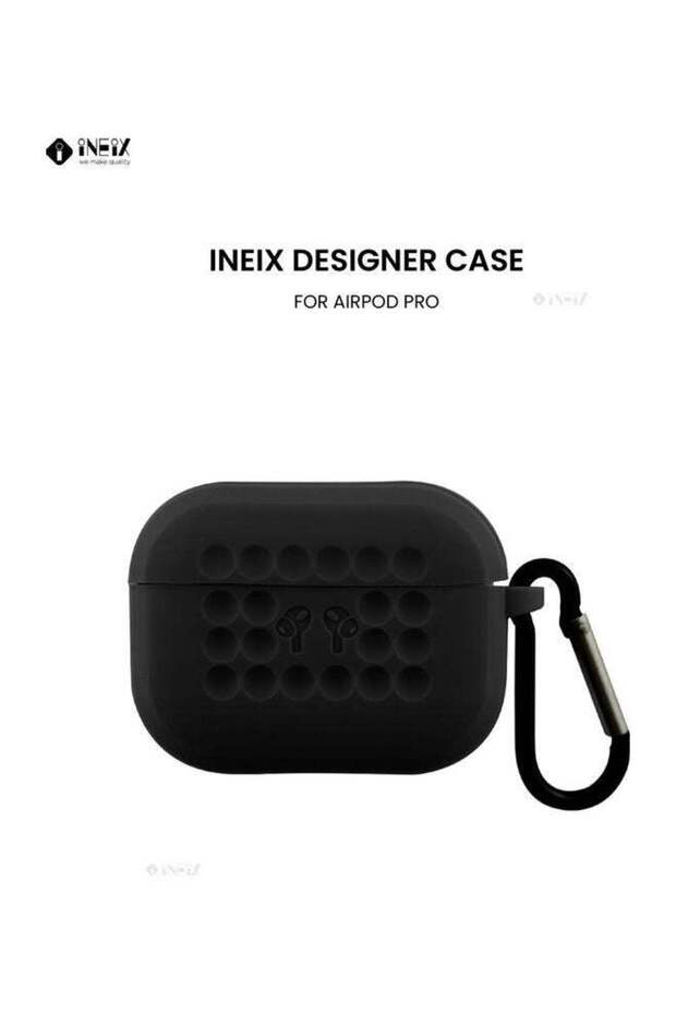 حافظة حماية مع حلقة تثبيت لسماعات Apple AirPods Pro