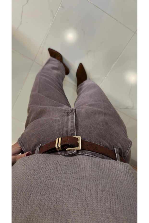 Ernest Kahve Barrel Jean - 4