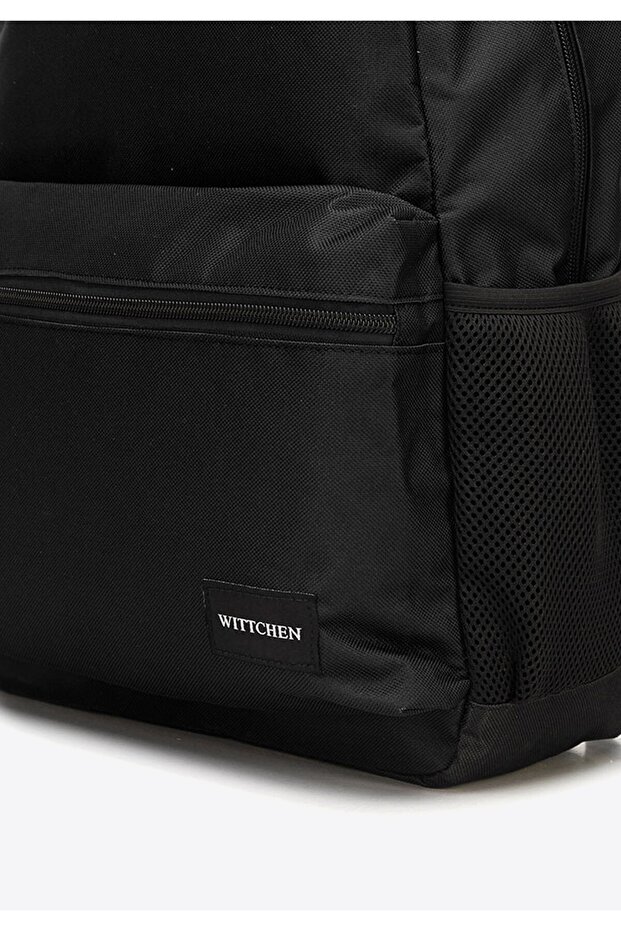 Rucsac bărbătesc Basic, mare, negru, poliester - 3